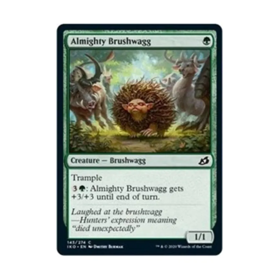 

CCG Всемогущий Брашвагг (К), MTG - Ikoria - Lair of Behemoths