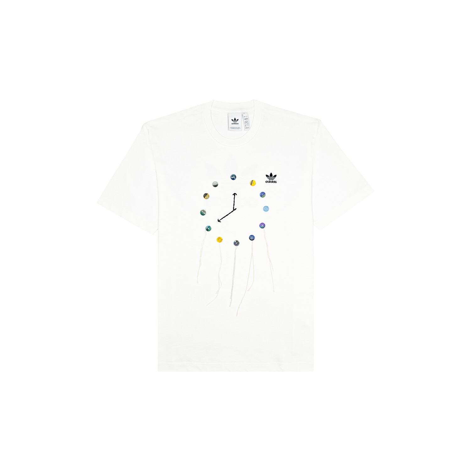 

Футболка унисекс белая Adidas Originals, белый