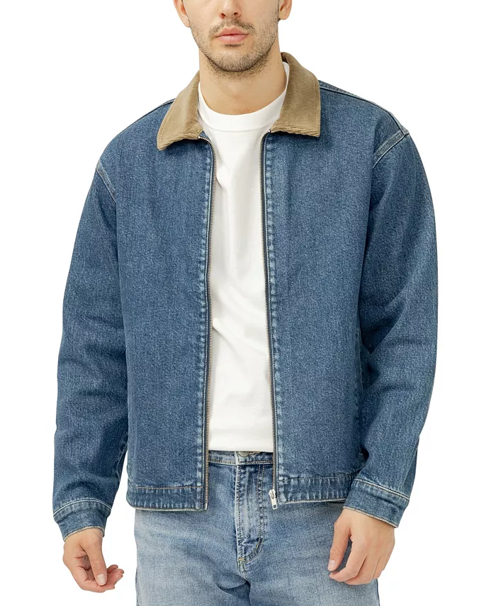 

Мужская рабочая куртка из денима Silver Jeans Co., синий