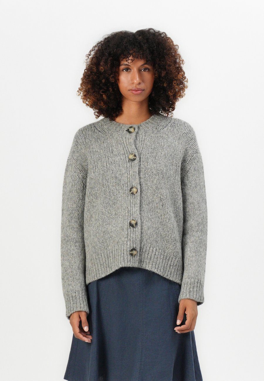 

Кардиган Marc O'Polo DENIM CARDIGAN LONG SLEEVE CREW NECK , Stone Melange/Grey