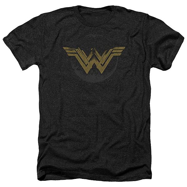 

Футболка adult heather с принтом wonder woman movie distressed logo Licensed Character