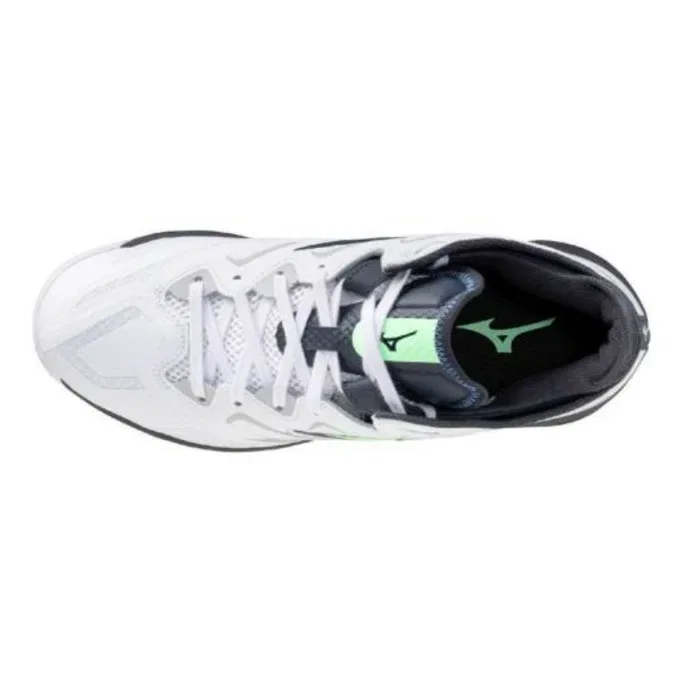 Унисекс кроссовки для настольного тенниса «WAVE MEDAL NEO» от Mizuno, White X Green (31) — фото 3
