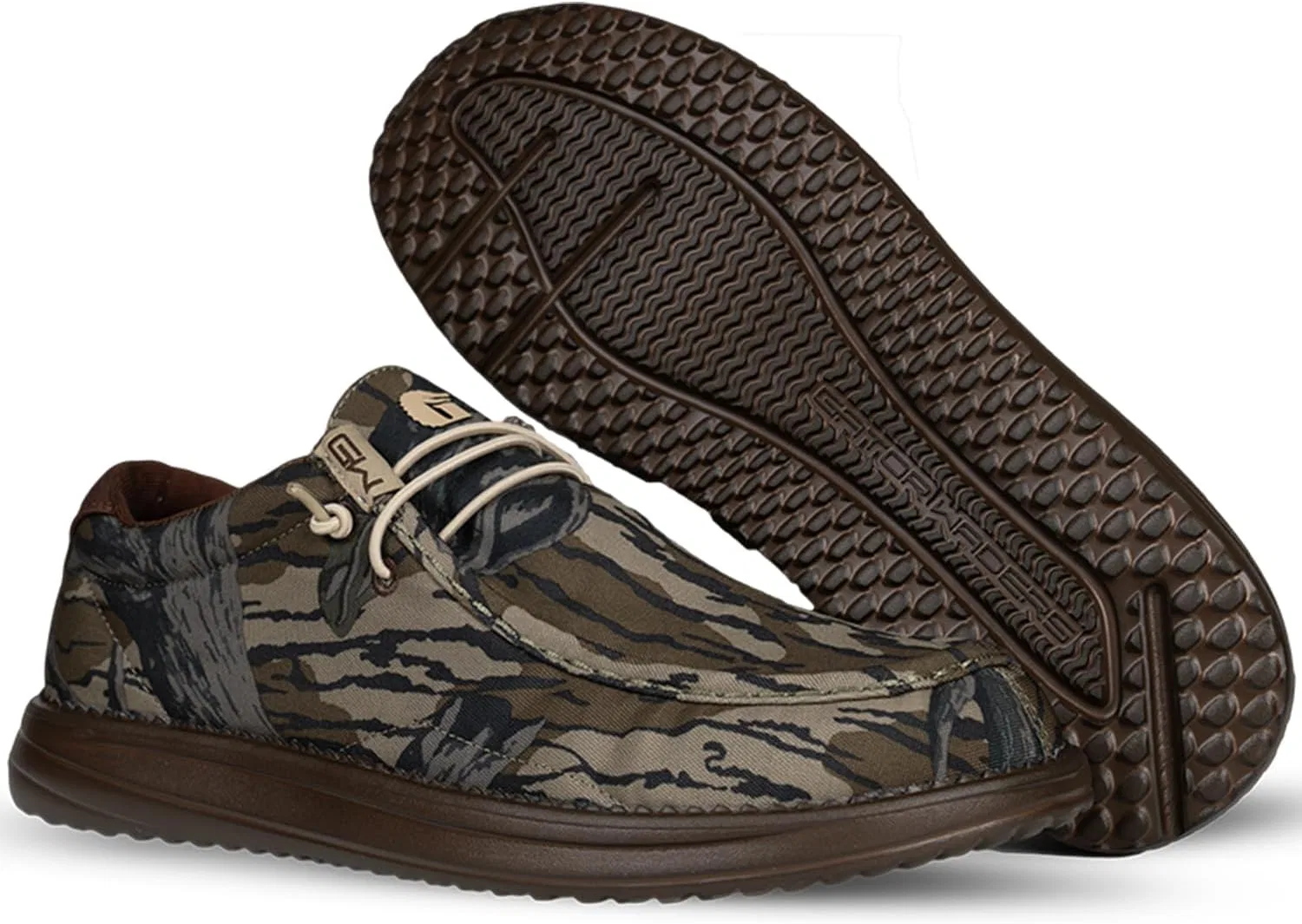 Мужские лоферы с завязками Mossy Oak Treestand Gator Waders — фото 2