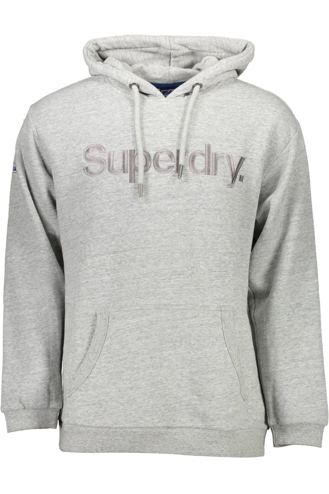 

Серый хлопковый мужской свитер Superdry.