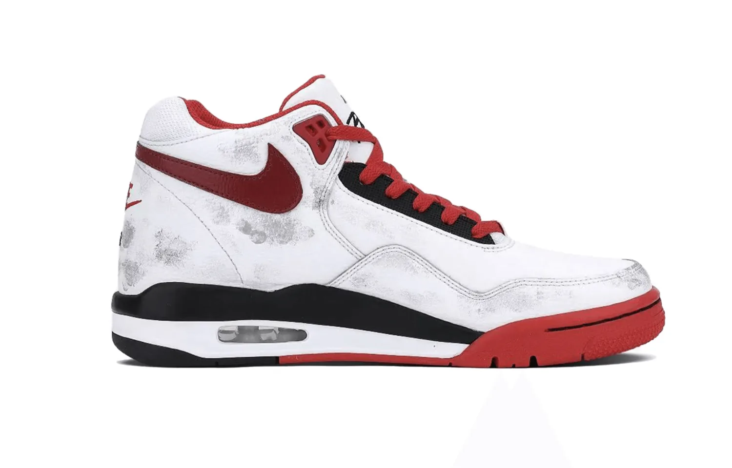 Nike Кроссовки Flight Legacy Mid top Vintage Unisex Red White — фото 4