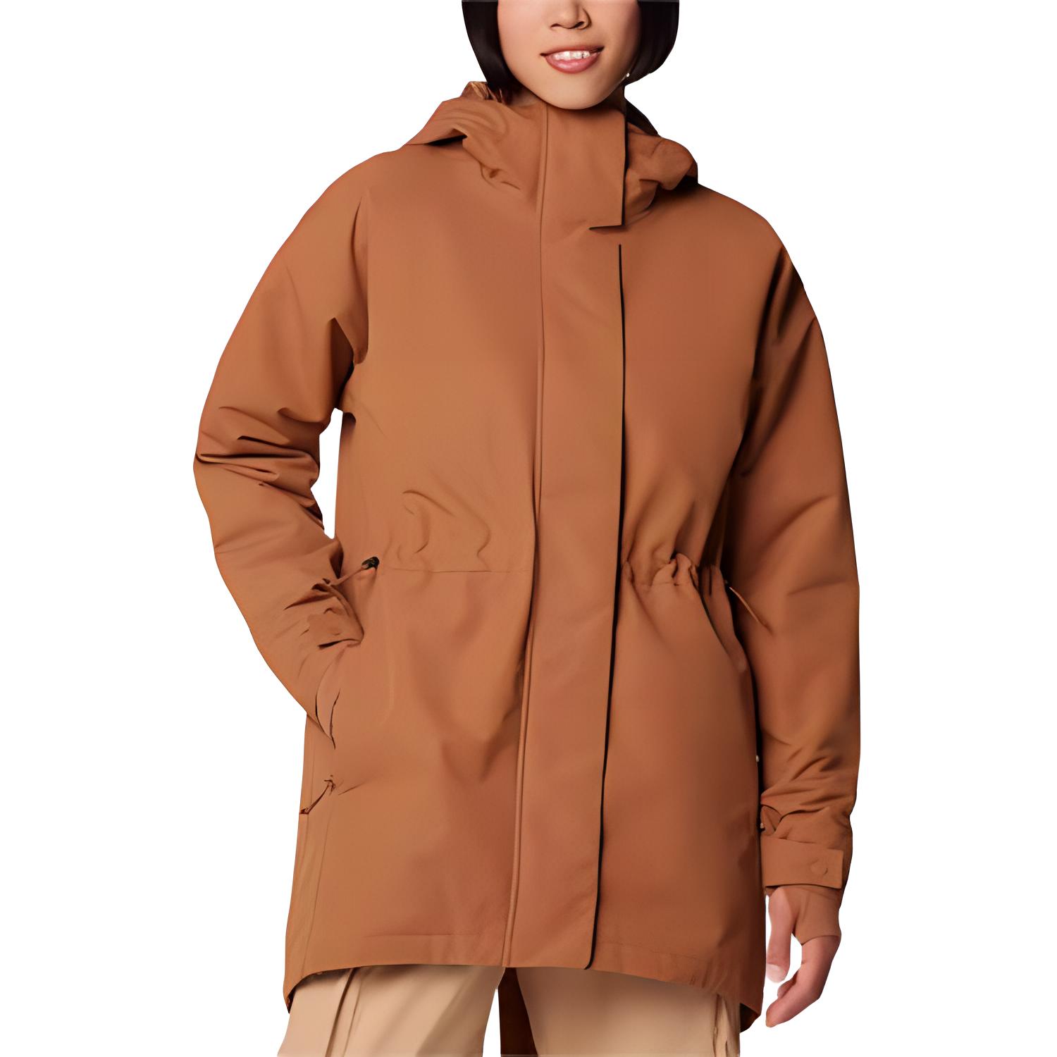 

Columbia Пуховик женский коричневый, Brown