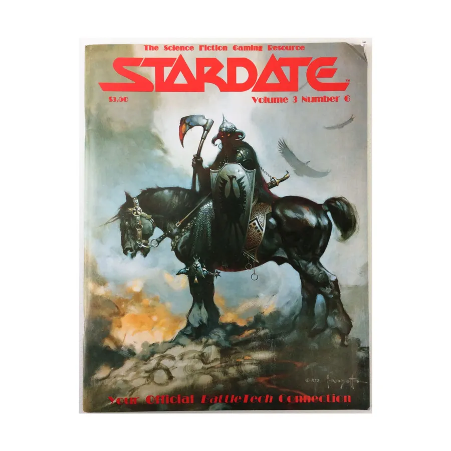 

Журнал Vol. 3, #6 "Planetfall - Solaris VII, One Sided Battletech, Cranston Snord's Irregulars", Stardate Magazine