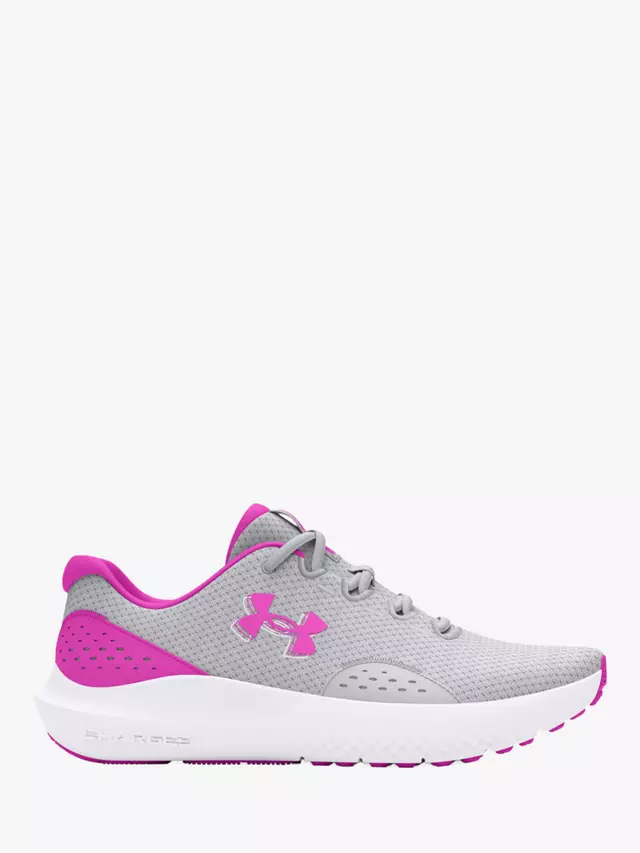 

Кроссовки Under Armour Charged Training Shoes, цвет gray/magenta