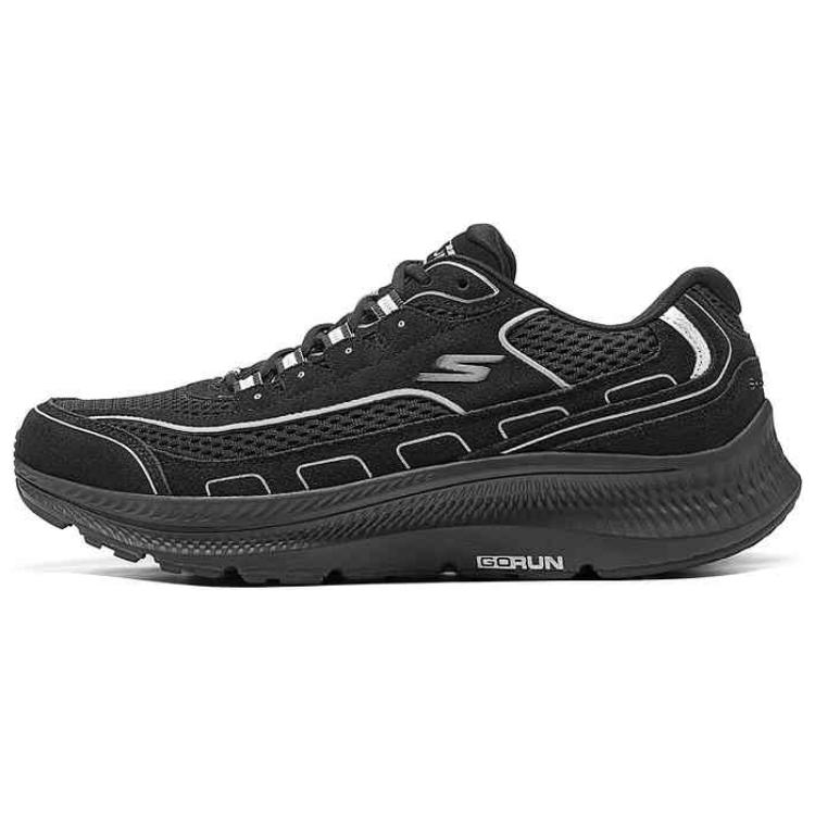 

Skechers Мужские кроссовки с низким верхом, устойчивые к истиранию, черные
