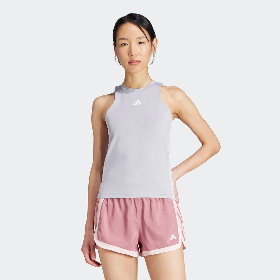 Майка ADIDAS PERFORMANCE Sports Top, светло-серый — фото 2