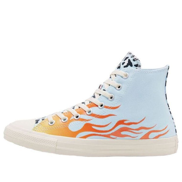 

Кроссовки chuck taylor all star high 'twisted archive print - flame' Converse, синий