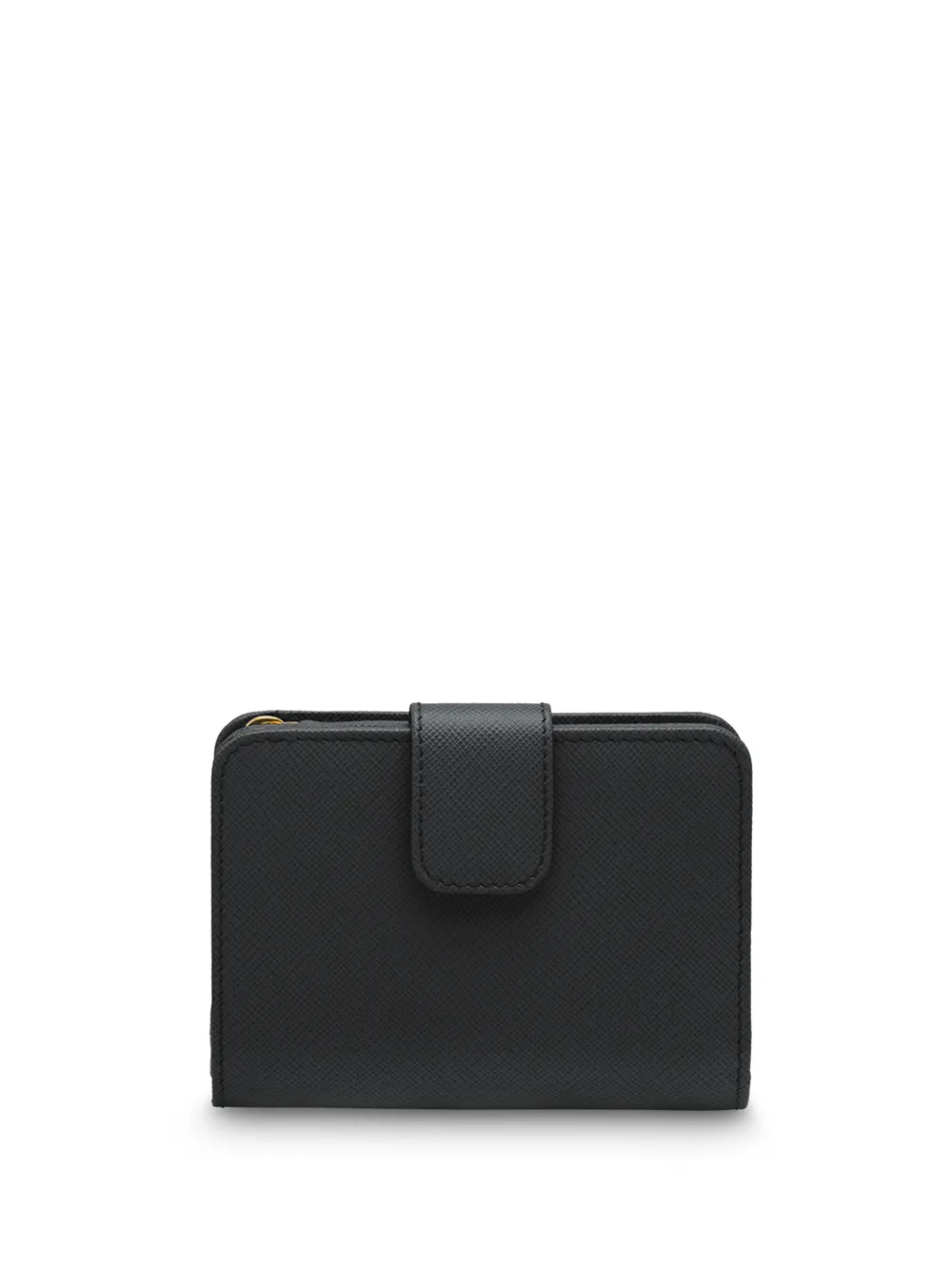 

Маленький кошелек из сафьяновой кожи Prada, черный