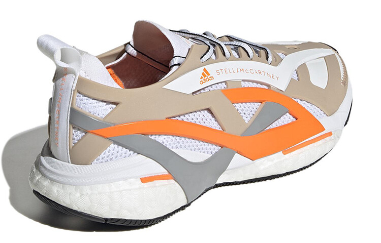 Кроссовки adidas Solarglide Stella McCartney Ash Pearl Signal Orange Women's — фото 4