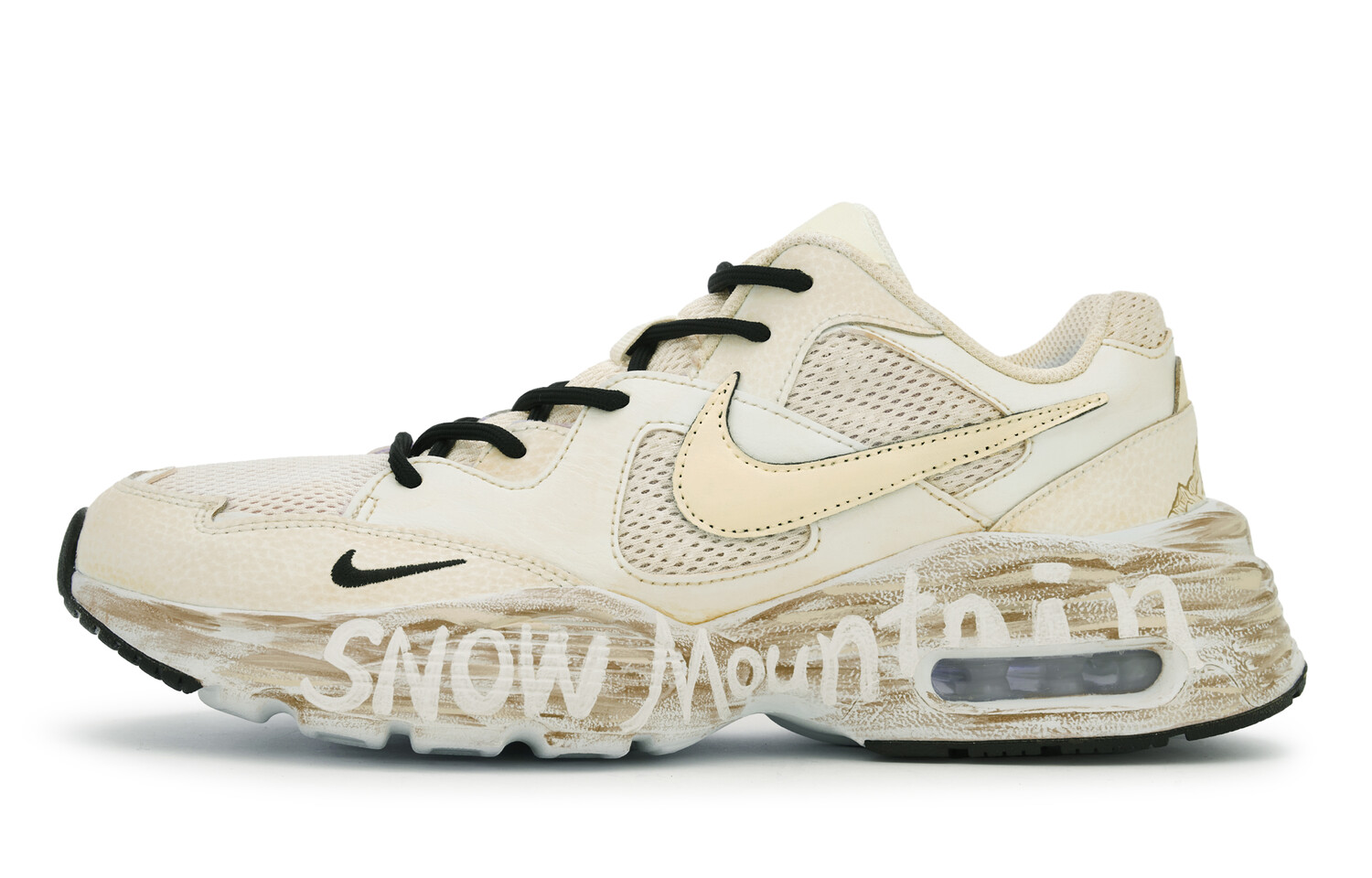 

Кроссовки женские Air Max Fusion с низким верхом бежевого цвета Nike
