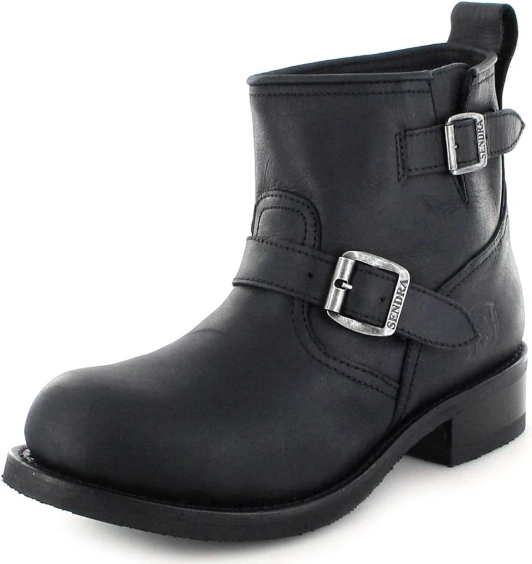 Мотоциклетные ботинки Sendra Boots Unisex 11973, рабочие ботинки с утеплителем Thinsulate и стальным носком, Black