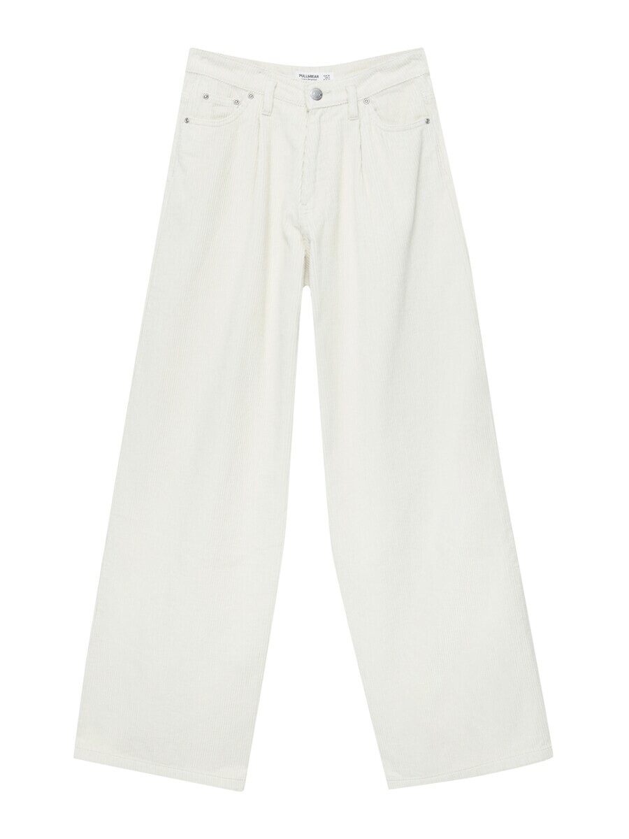 

Широкие джинсы Pull&Bear, цвет Ivory