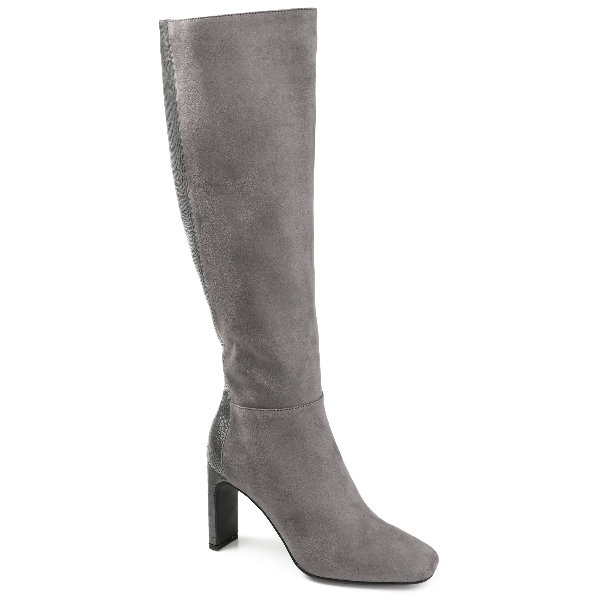 Женские сапоги Tru Comfort Foam Wide Calf Elisabeth из коллекции Journee, серый