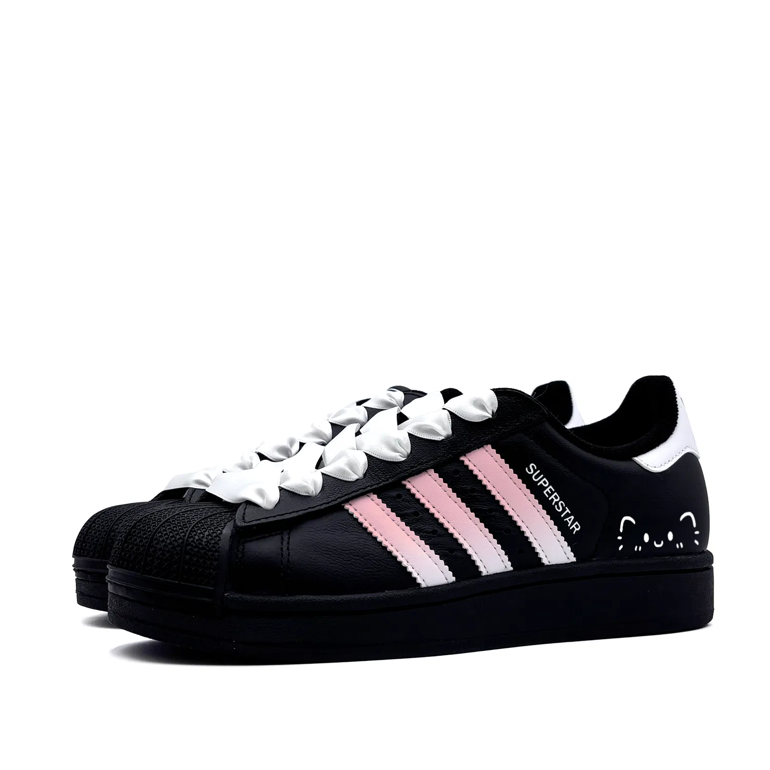 Кроссовки для скейтбординга Superstar 2 Kids' Grade School Adidas Originals, Pink — фото 4
