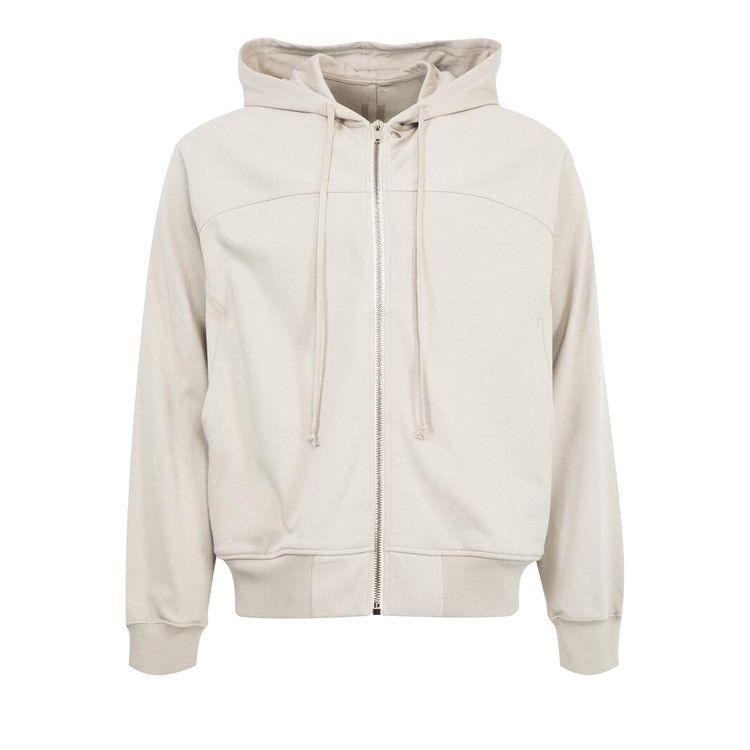 

Худи Rick Owens Zip-Up Hoodie, Pearl