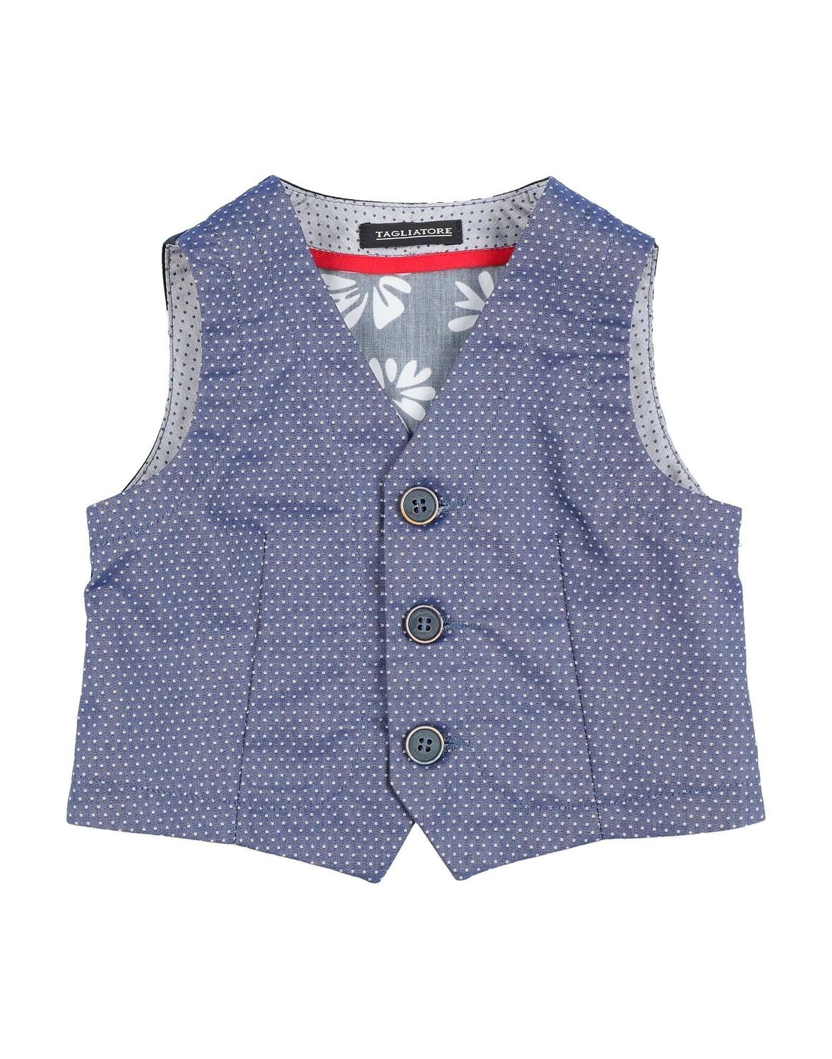 

Жилет для ребенка Tagliatore, серо-синий