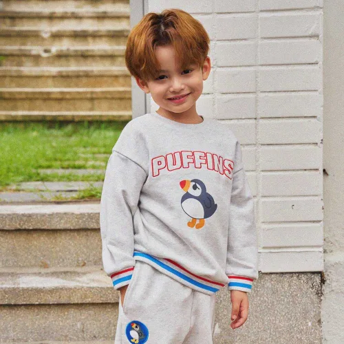 Футболка с длинным рукавом Minidough Puffin Man-to-Man — фото 2