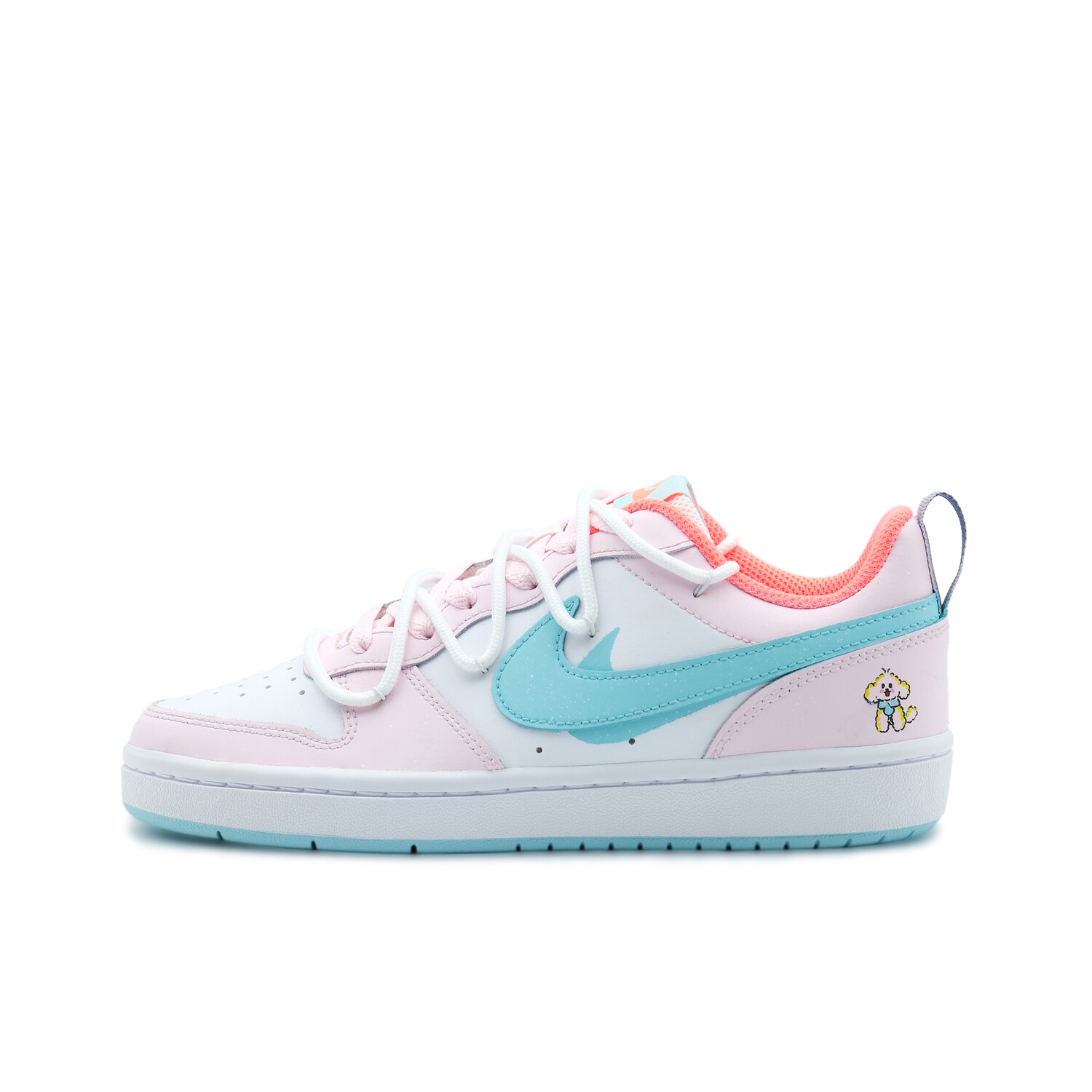 

Кроссовки Nike Court Borough Kids' Skateboarding Shoes Grade School, розовый