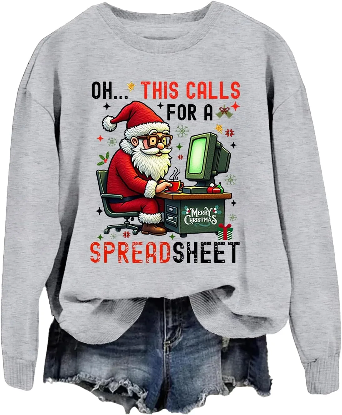 

Свитшот Oh This Calls for A Spreadsheet Yuisi Doxn