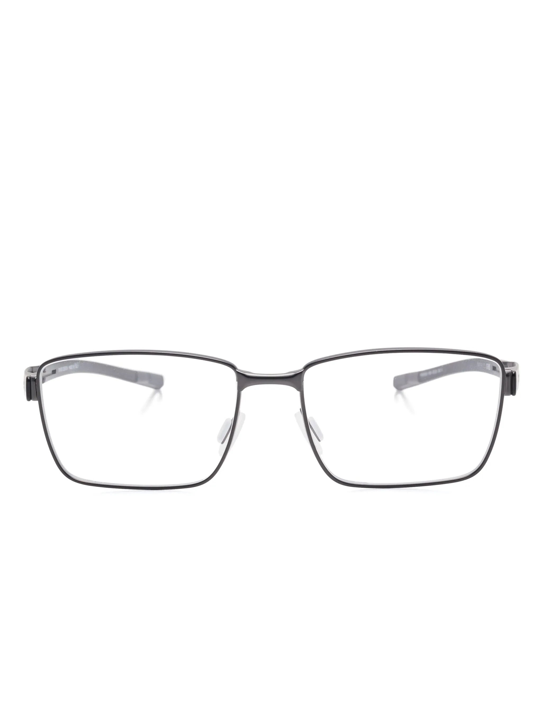 

Очки в квадратной оправе Tag Heuer Eyewear, серый