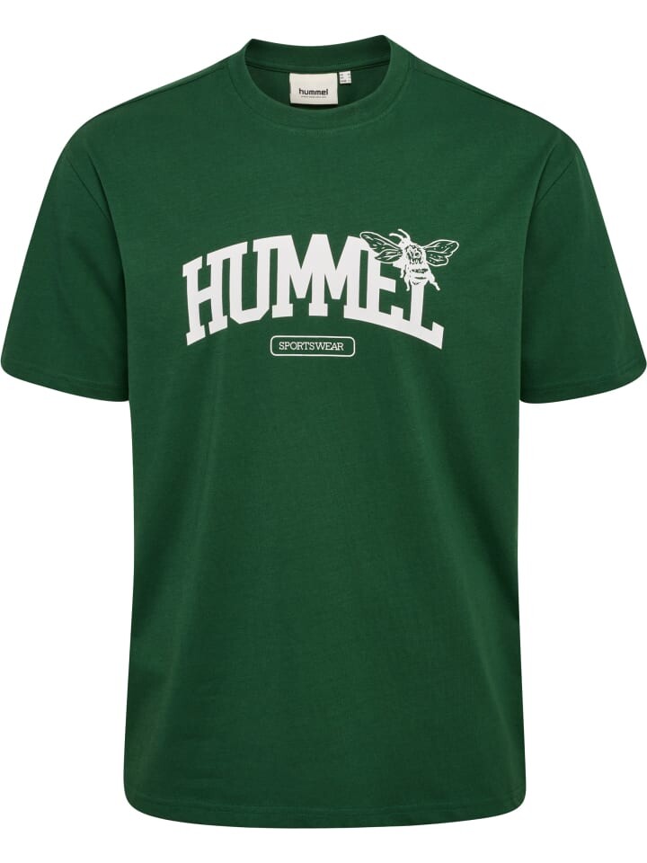 

Футболка Hummel S/S Hmlloose Erwachsene, цвет dark green/dark green