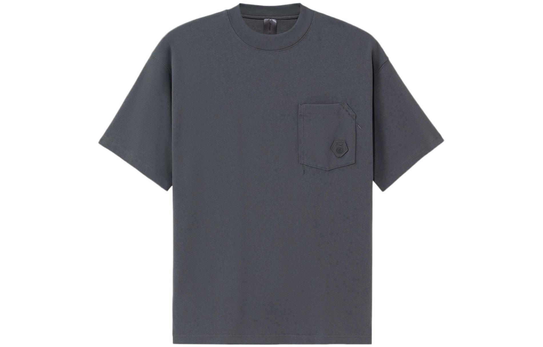 

Футболка Li Ning X Jackie Chan Co branded Kung Fu Series мужская thunderstorm gray LiNing, серый