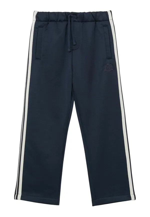 Спортивные штаны Foster monogram side stripe joggers tracksuit bottoms Reiss, темно-синий — фото 4