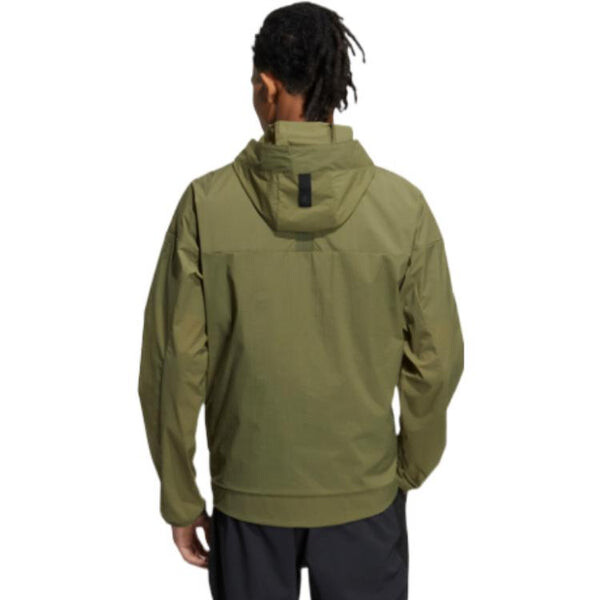 Куртка adidas WJ WB Sports Hooded Jacket Olive Green, мультиколор — фото 4