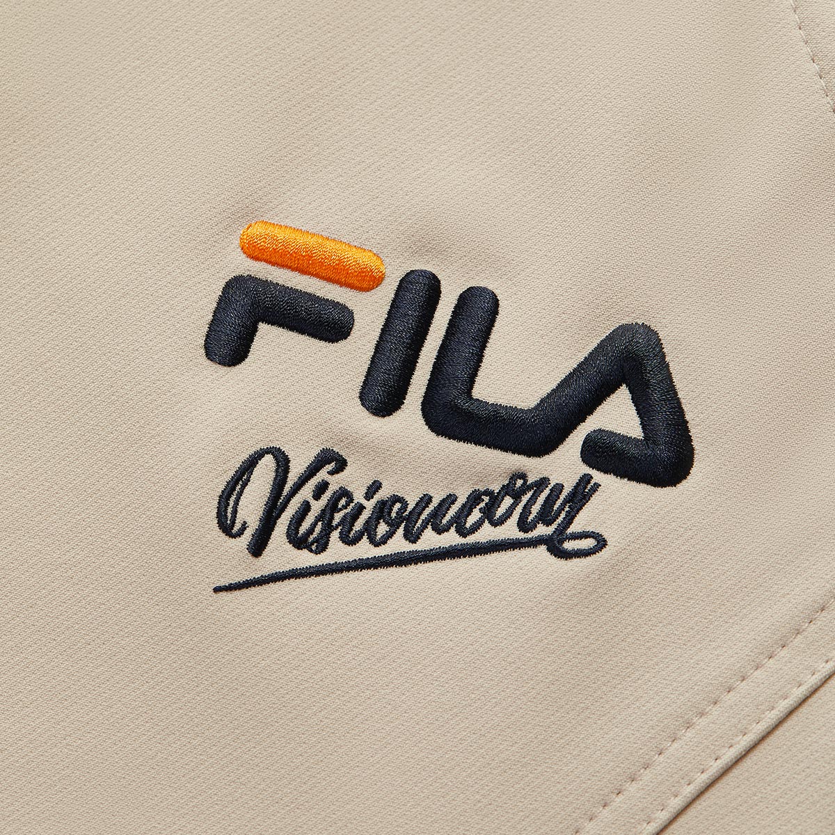 Детские спортивные штаны для осени, весны и зимы FILA KIDS, хаки — фото 4