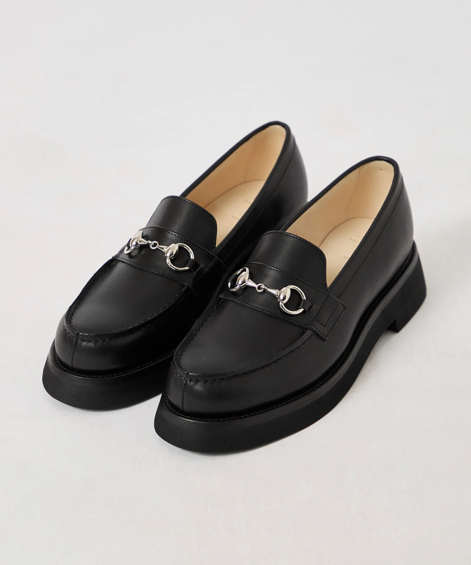 Мужские лоферы с подошвой HARDNESS 60 FT BIT LOAFER foot the coacher черные