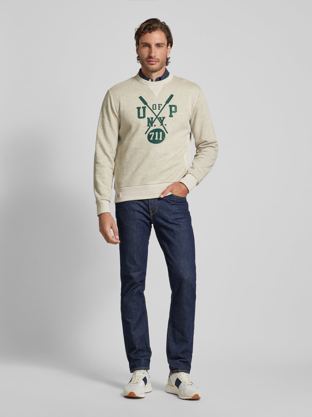 

Толстовка с этикеткой Polo Ralph Lauren, светло-серый