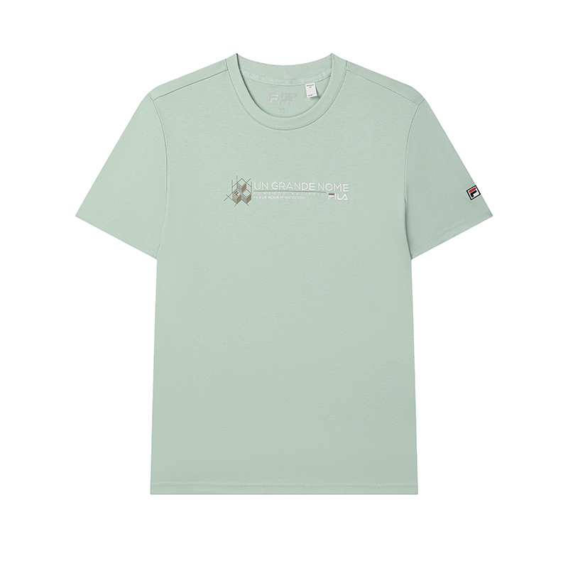 

FILA Футболка мужская с коротким рукавом из трикотажа Pastoral Green