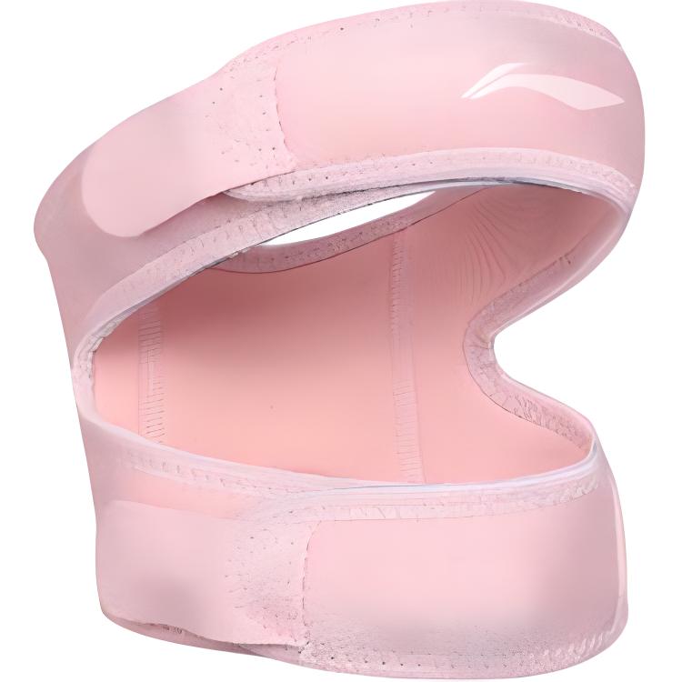 

Силиконовые спортивные бандажи для надколенника Li Ning, унисекс, розовый белый basic