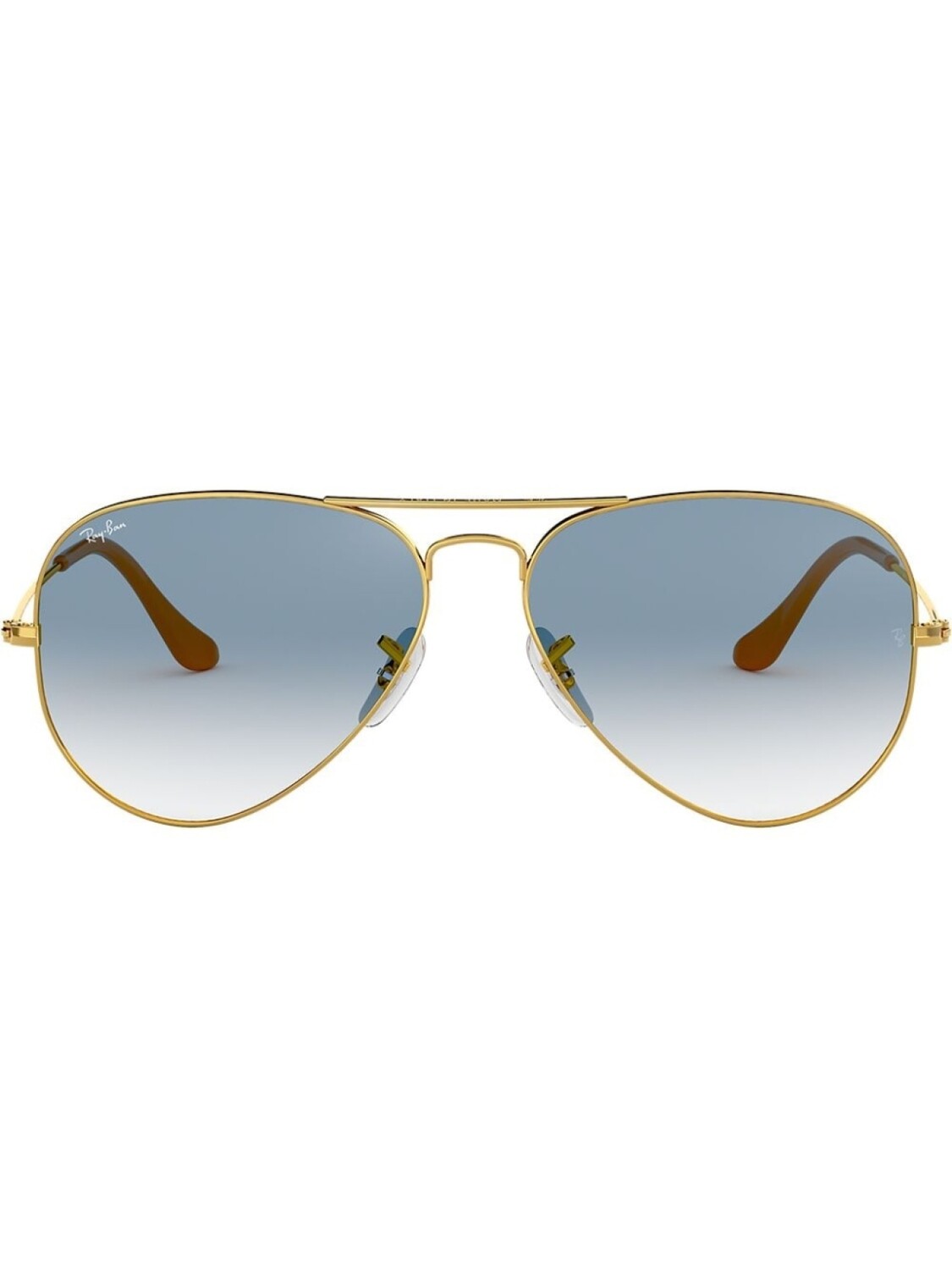 

Ray-Ban классические солнцезащитные очки-авиаторы, золотистый