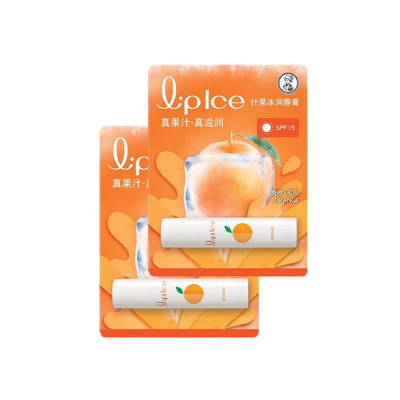 Бальзам для губ Mentholatum LipIce Fruity Lip Balm, лимон, 3,5 г х 2 — фото 3