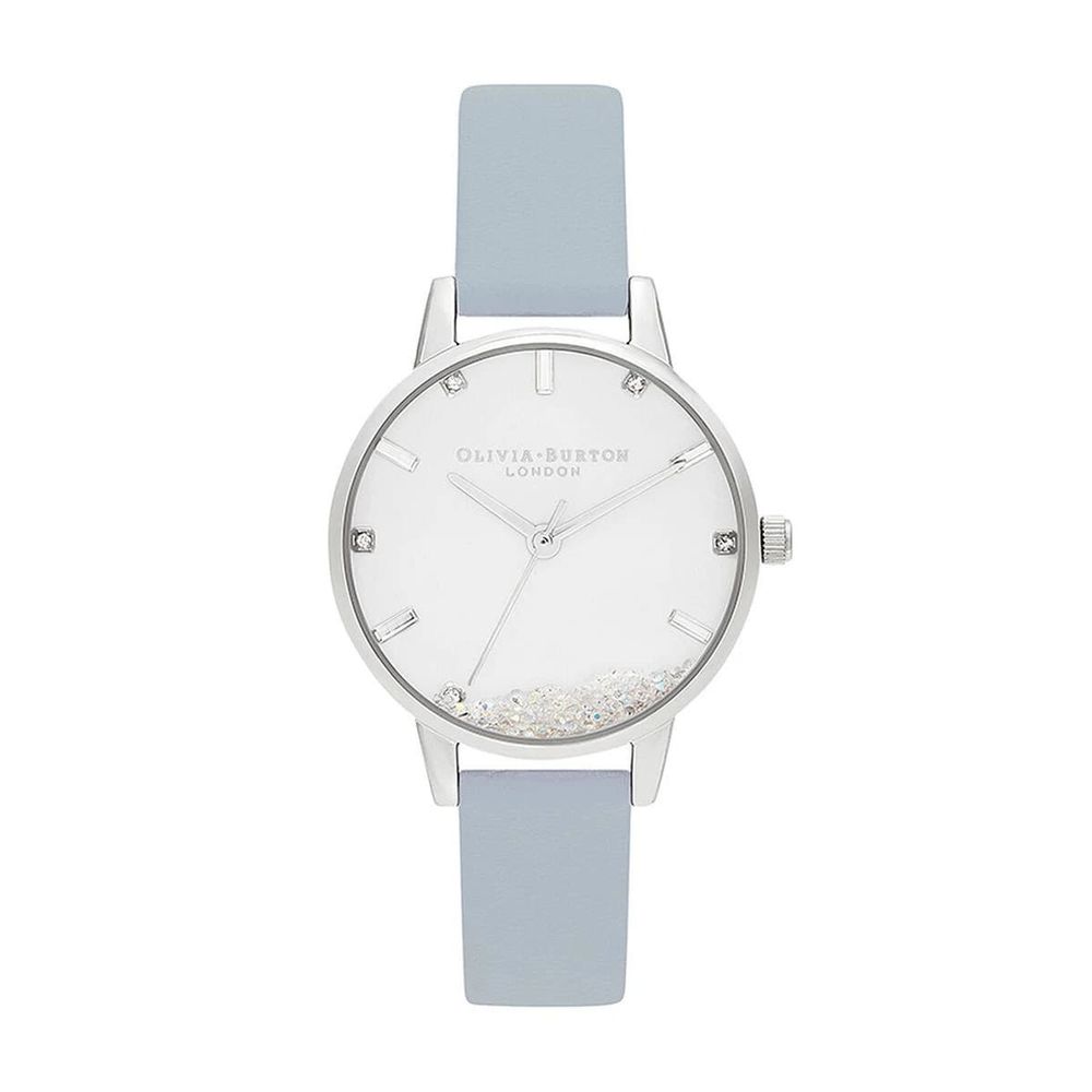 

Синие часы из искусственной кожи Olivia Burton, Blue