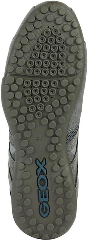 Мужские модные кроссовки Geox Uomo Snake, темно-серый — фото 2