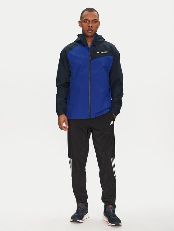 Куртка для активного отдыха стандартный крой Terrex Multi 2L RAIN.RDY JD8353 Adidas, синий — фото 2