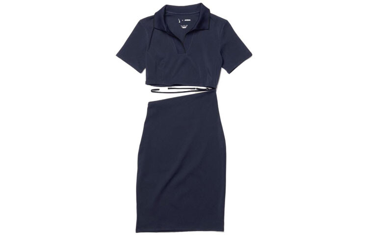 

Платье женское Jacquemus x Jacquemus La Robe Polo с короткими рукавами, синий