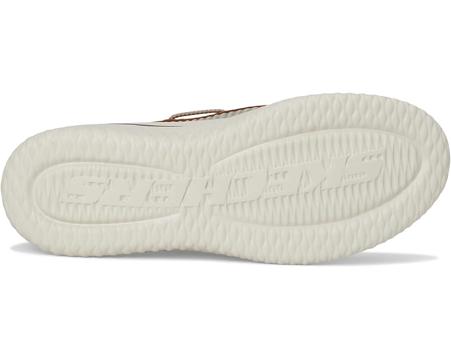 Мужские кроссовки SKECHERS Delson 3.0 Roth Hands Free Slip-Ins, Taupe/Brown — фото 3