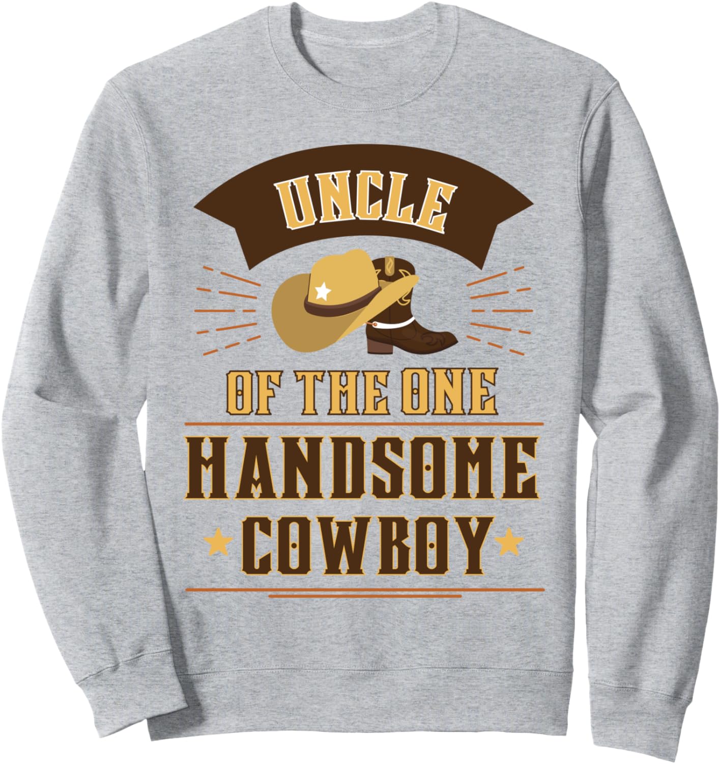 

Толстовка для мальчиков на первый день рождения в стиле «Дядя-ковбой, вестерн, родео» Family Look Western Cowboy Decorations Gifts, серый