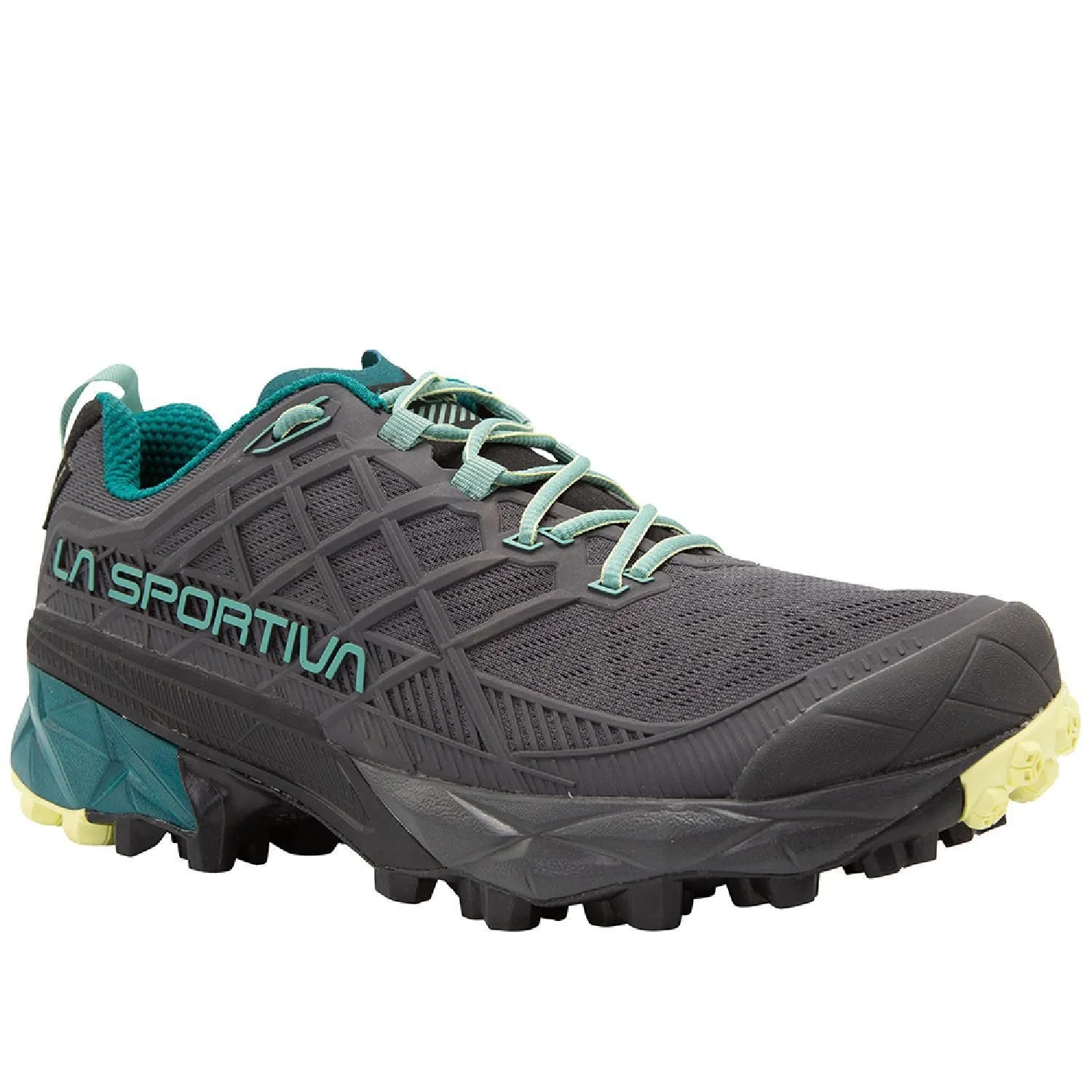 Женские туристические ботинки Akyra II GTX La Sportiva, Carbon/Juniper — фото 3