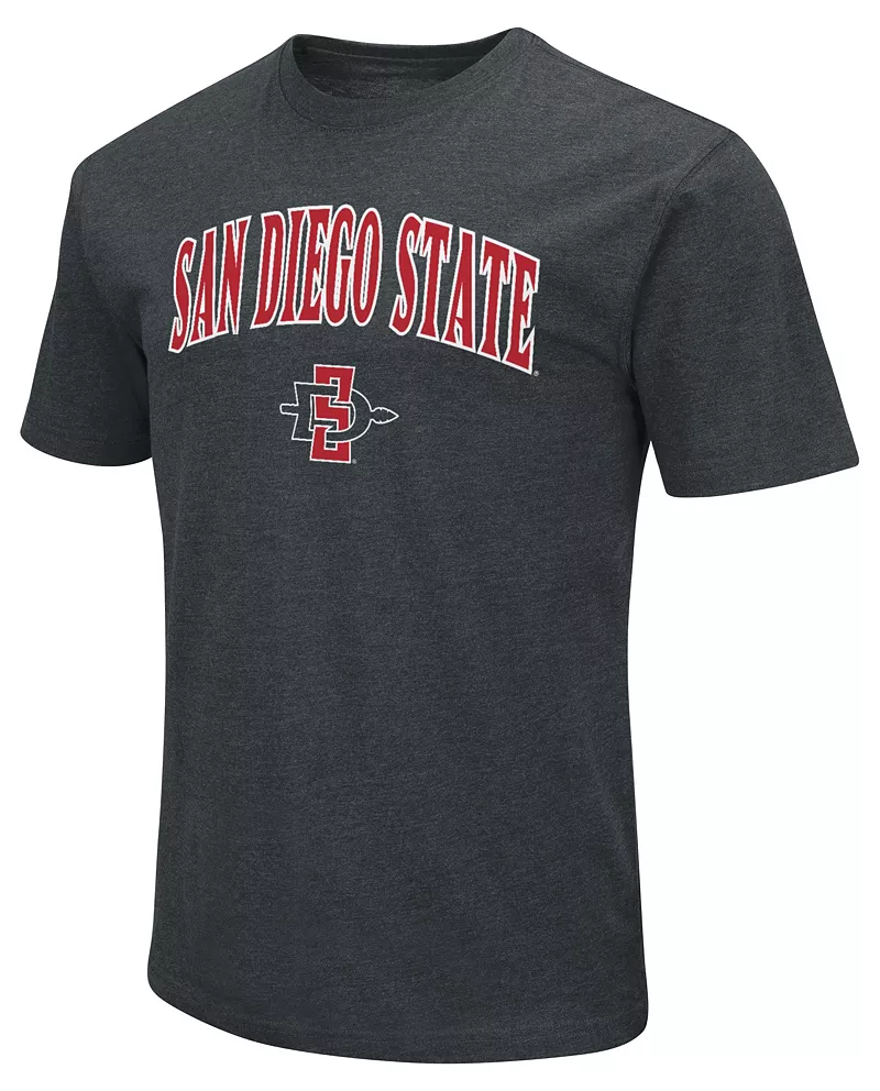 

Мужская черная футболка Colosseum San Diego State Aztecs