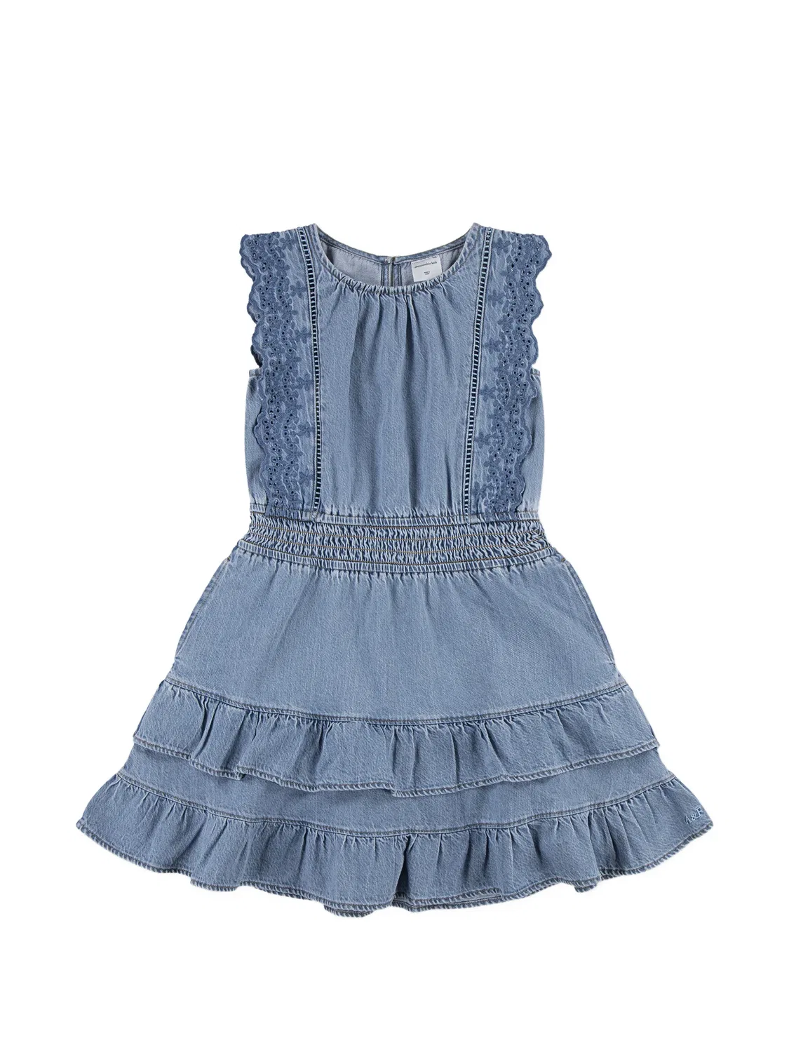 Ярусное платье с оборками ABERCROMBIE FITCH KIDS