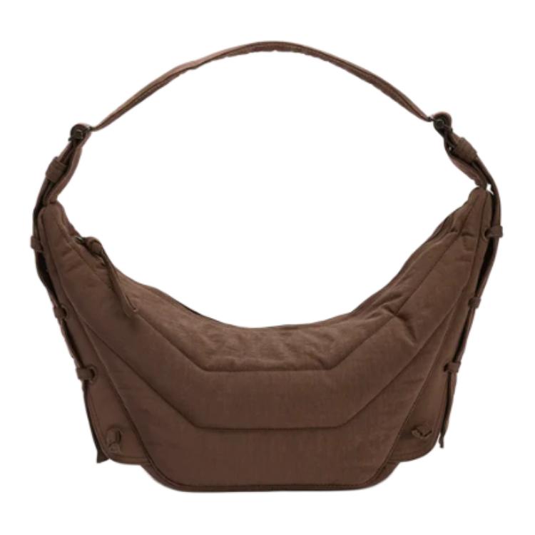 

Lemaire Нейлоновая женская сумка через плечо малого размера Шиитаке