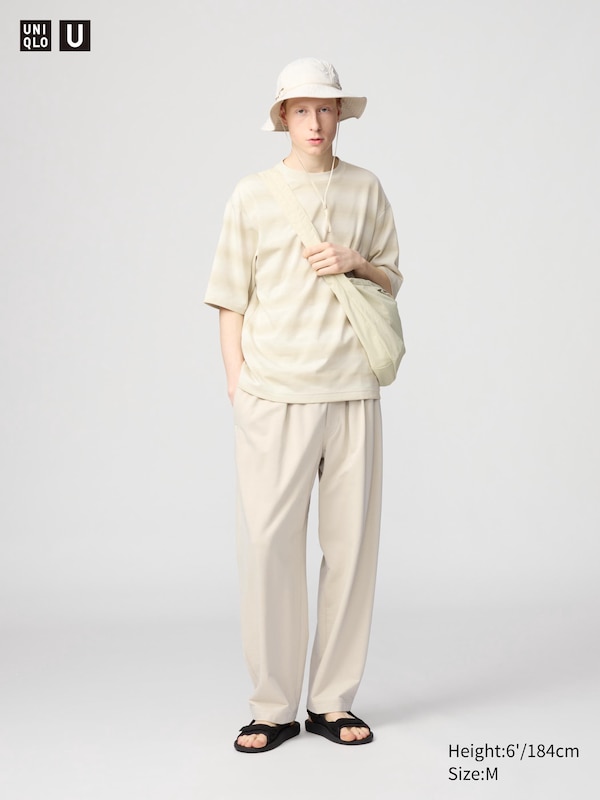 

Легкие брюки Uniqlo, бежевый